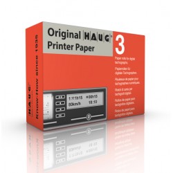 Thermal paper rolls for digital and smart tachographs